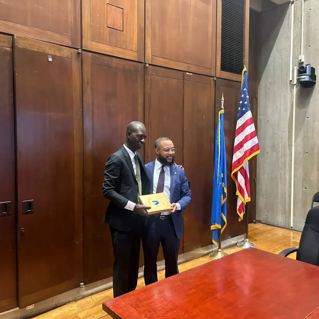 Official Invitation from Michelle Wu, Mayor of Boston:
Working session with Mr. Segun Idowu, Chief of the Office of Economic Opportunity and Inclusion of the City of Boston.